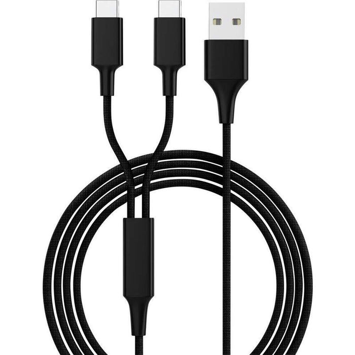 Smrter Hydra Duo Ladecable, Typ Usb-C, 120cm, Negro Retail