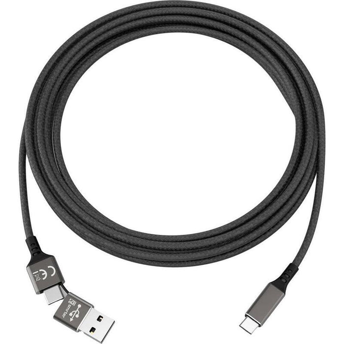 Smrter Speedy Daten-& Cable De Carga, Tipo Usb-C, 100cm, Black Retail