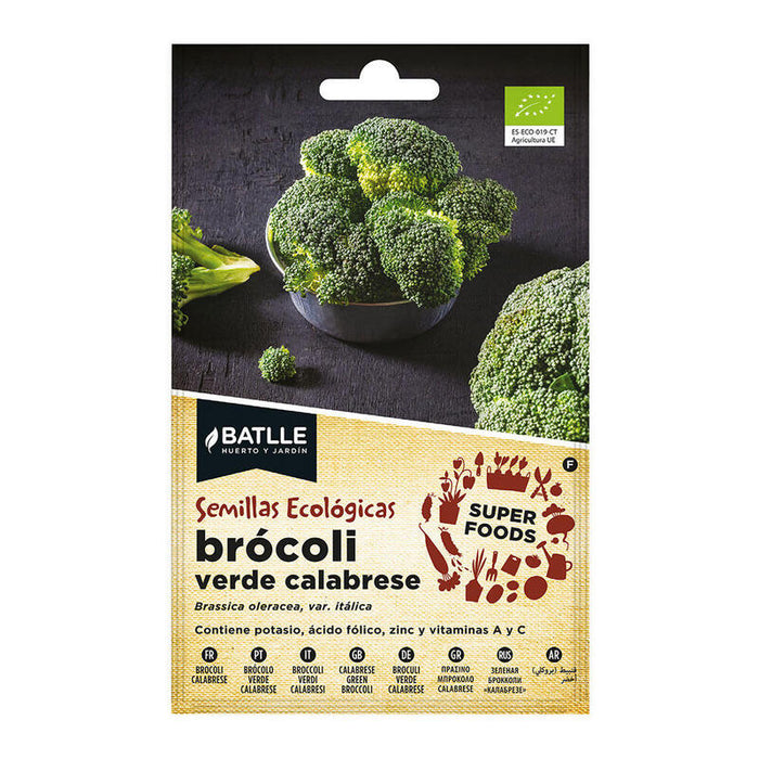 Sobre Con Semillas De Brocoli Calabrese "Super Foods" Eco 680003bols Batlle