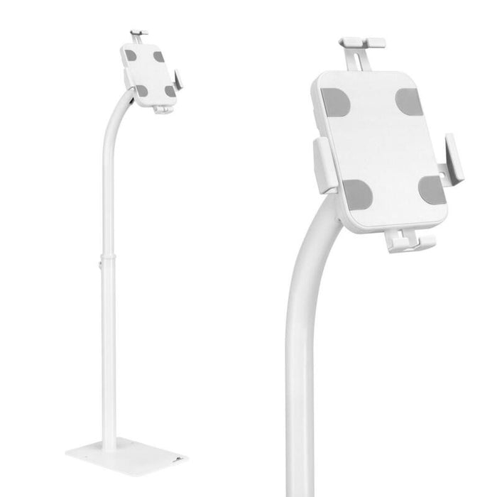 Soporte De Suelo Para Tablet Con Bloqueo Universal 7,9-11 Pulgadas Mc-467w Blanco