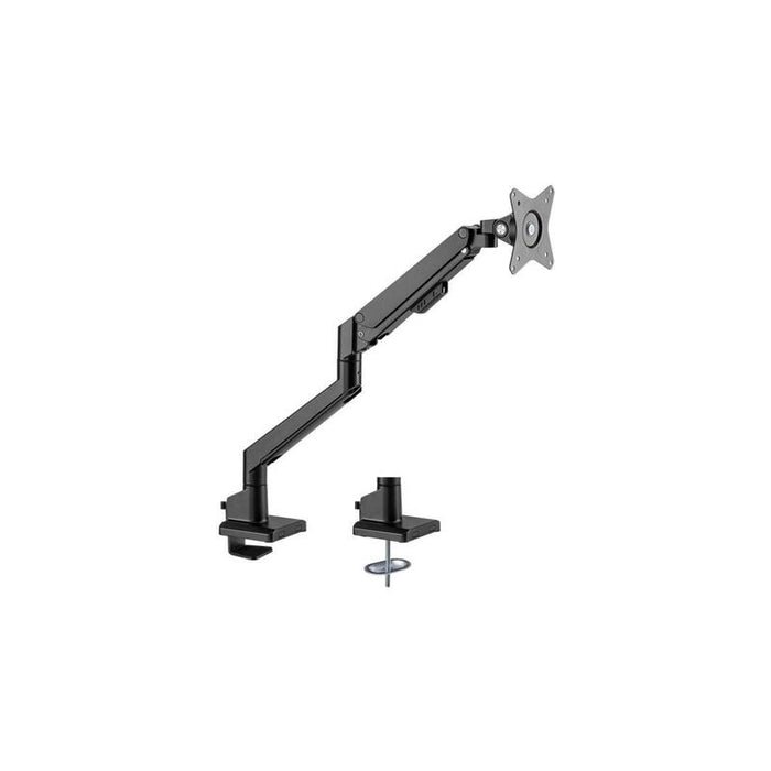 Soporte Para Monitor Individual Goobay Con Resorte De Presión De Gas Negro, Para Monitores De 17" - 32" 43 - 81cm  70813