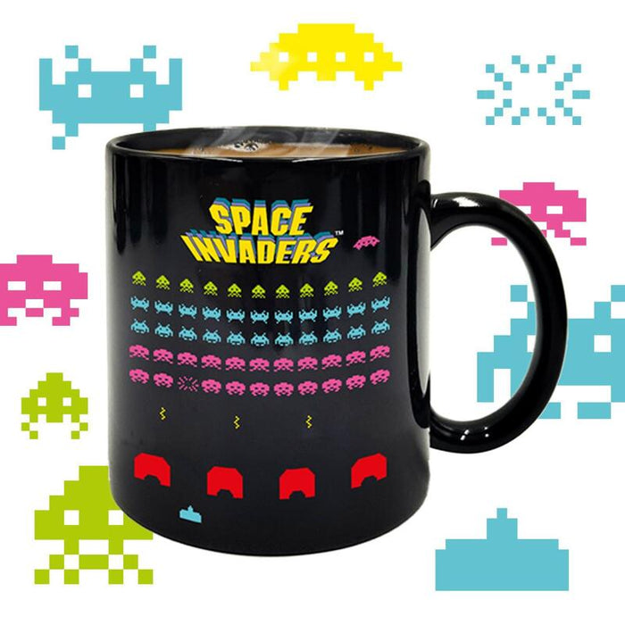 Space Invaders - Taza "Space Invaders" - Con Farbwechsel