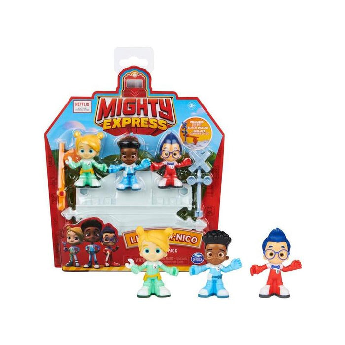 Spin Master Mighty Express Children'S Figures Set De 3, Figura De Juego 6060208