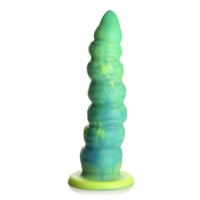 Squirmer Dildo Con Thrusting Y Vibración Control Remoto Silicona