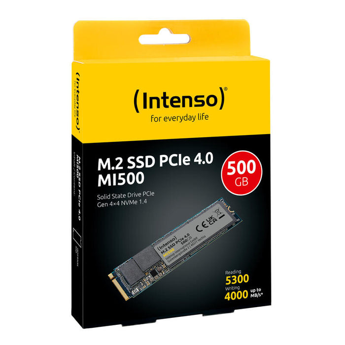 Ssd Intenso Mi500 500gb Pcie Gen 4x4 Nvme 1.4