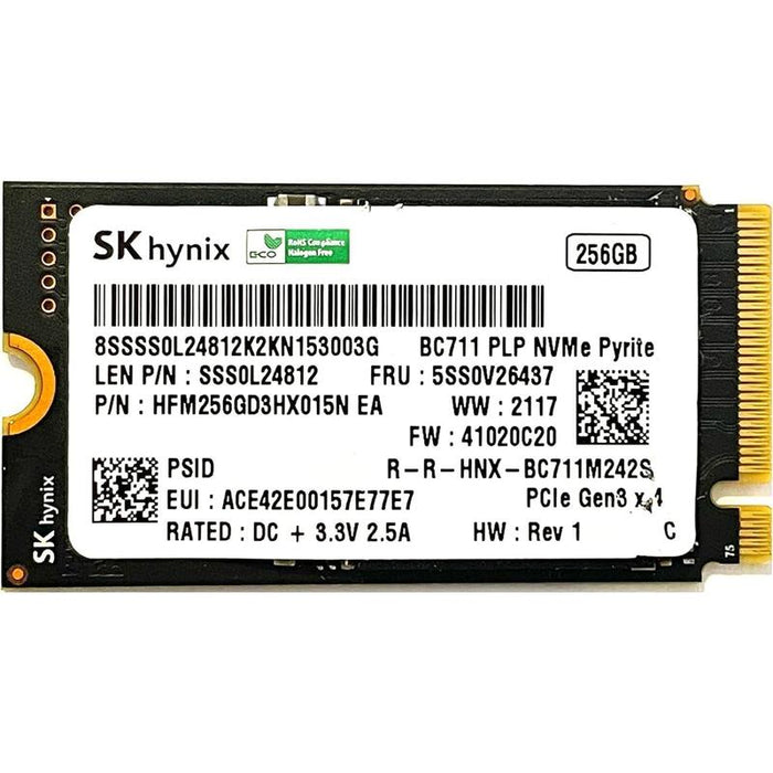 Ssd M.2 Reacondicionado 256gb Sk Hynix Hfm256gd3hx015n 1 Año De Garantia