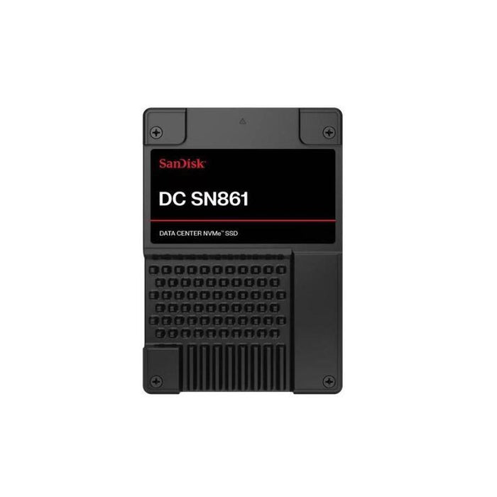 Ssd Sandisk Dc Sn861 3.84tb U.2 Pcie Gen5 Nvme Write Speed 7200 Mbytes/Sec Read Speed 13700 Mbytes/Sec 15mm Sds6ba138psp9x30ts2526
