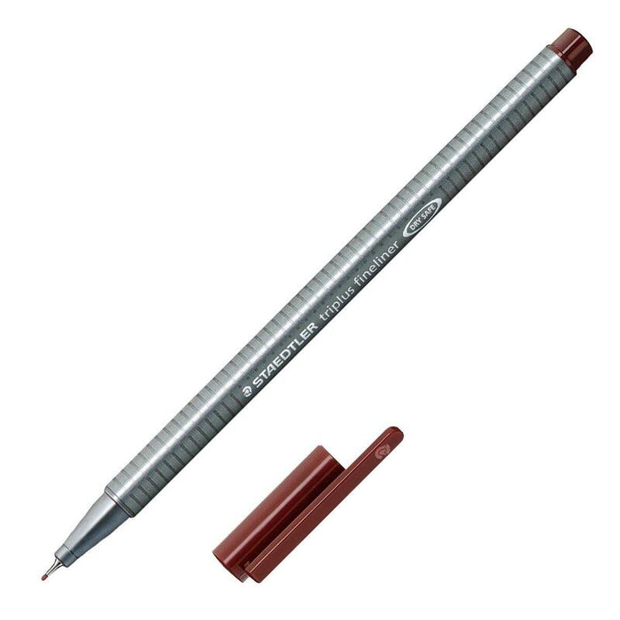 Staedtler Fineliner Triplus Rpp Marrón