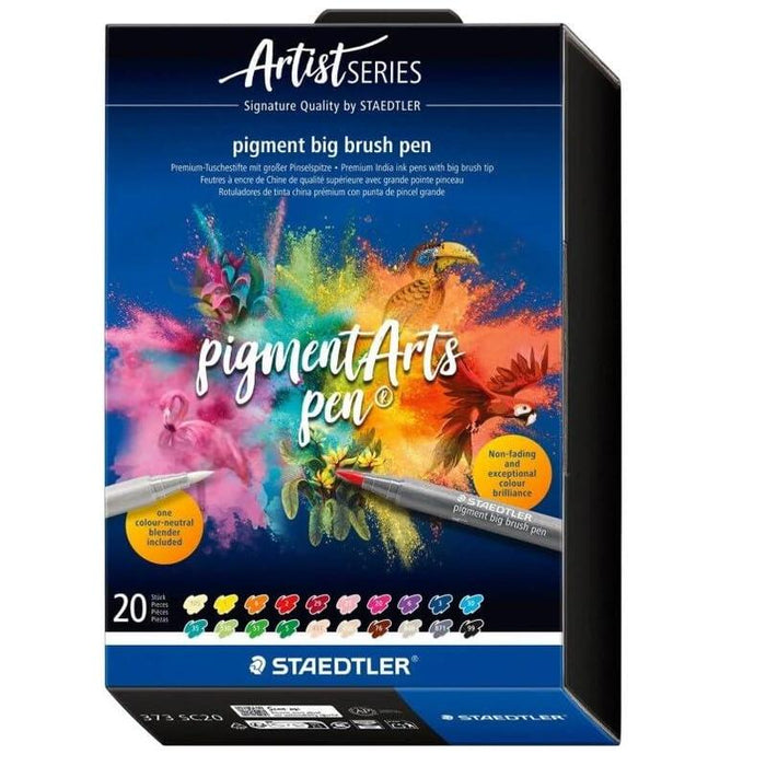 Staedtler Pigment Big Brush Pen 20st
