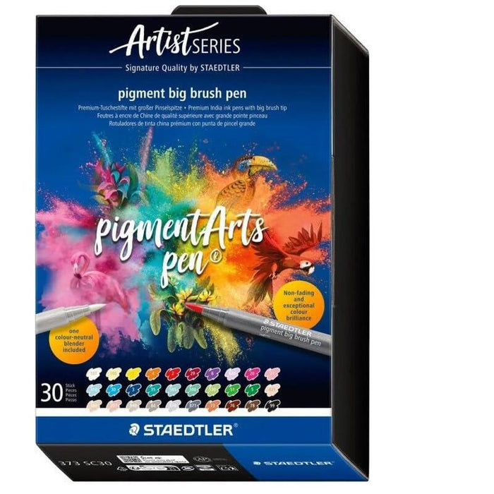 Staedtler Pigment Big Brush Pen 30st