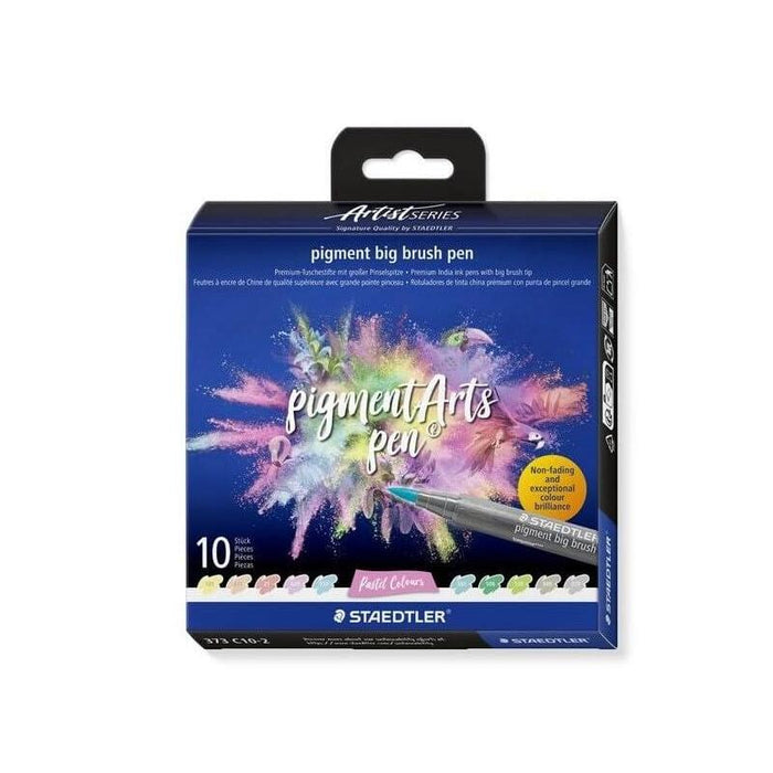 Staedtler Pigment Big Brush Pen Pastel 10st