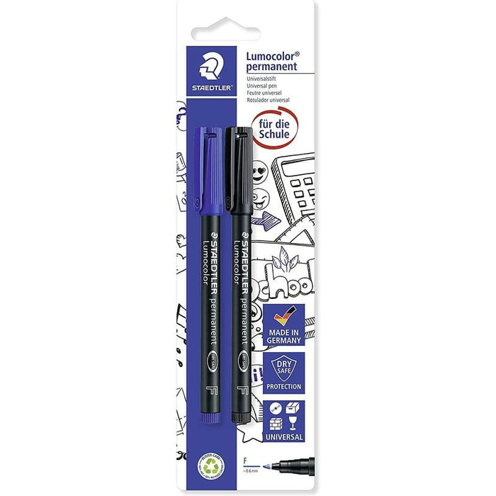 Staedtler Rotulador Para Transparencias Lumocolor F Perm 2st Blister