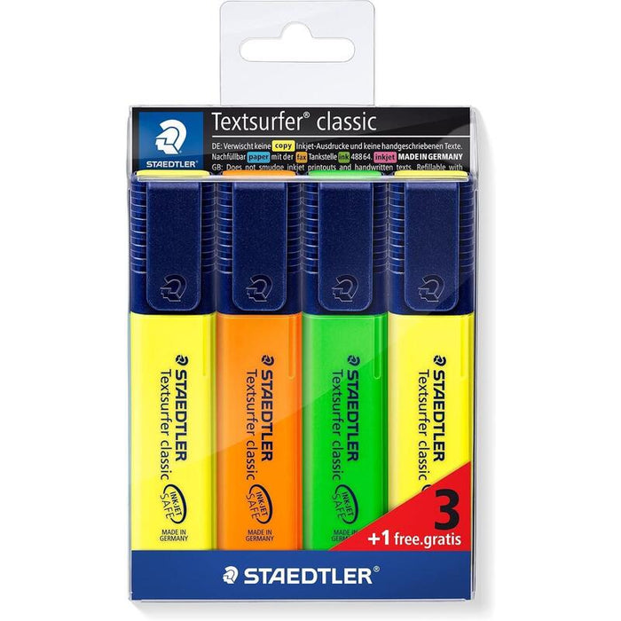 Staedtler Textsurfer Classic 3+1 Promopack