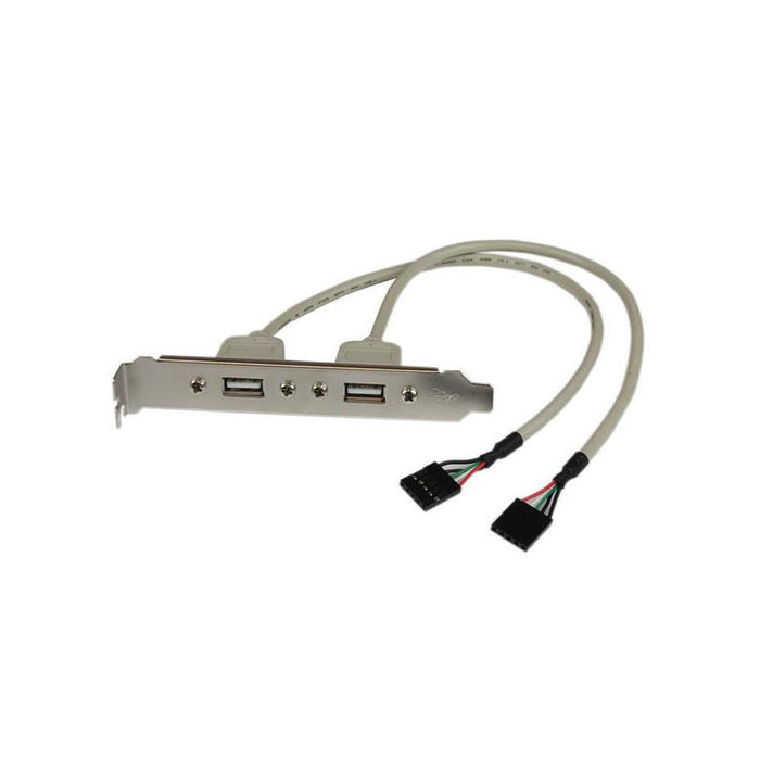 Startech Adaptador De Placa A Usb 2 Puertos Bracket
