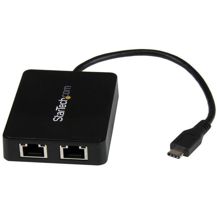 Startech Adaptador De Red Usbc 2 Puertos Ethernet