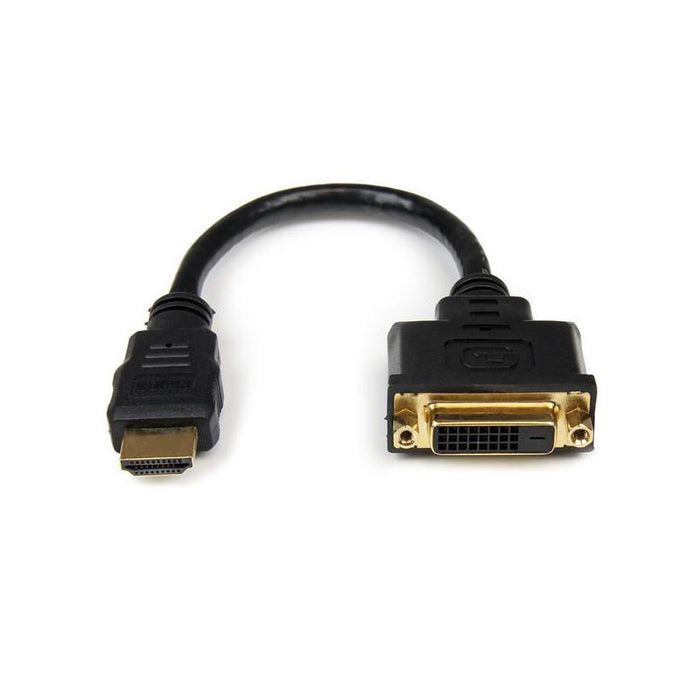 Startech Adaptador Hdmi A Dvi-D M/H 0.20m Negro Hddvimf8in