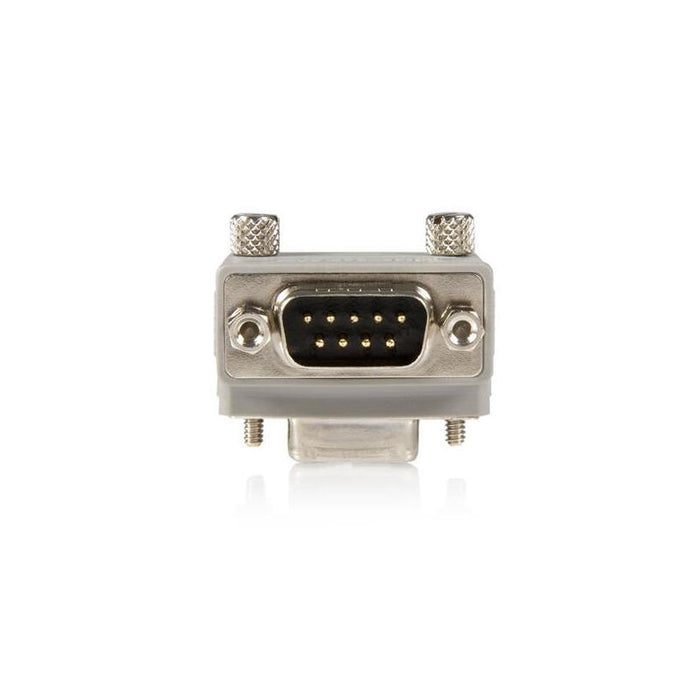Startech Adaptador Serial Db9 A Db9 H/M Acodado Gris Gc99mfra1