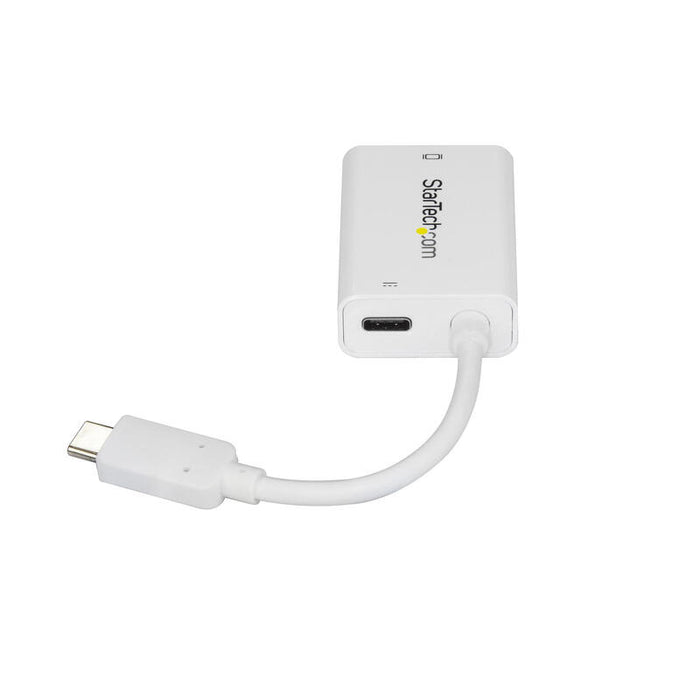 Startech Adaptador Usb-C A Vga Con Pd Blanco