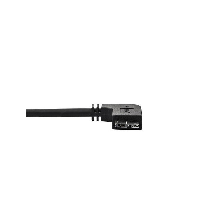 Startech Cable 0,5m Microusb3 Acodado Izquierdo