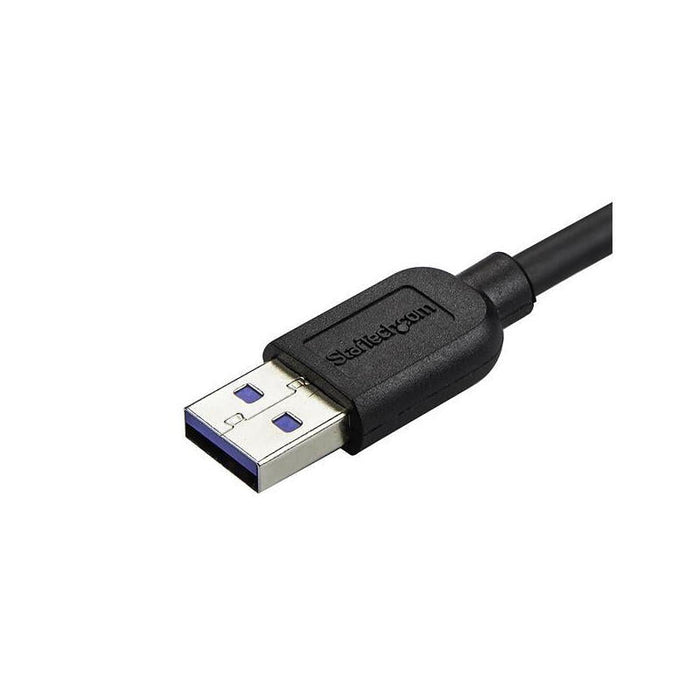 Startech Cable 1m Micro Usb 3.0 Acodado Izquierda