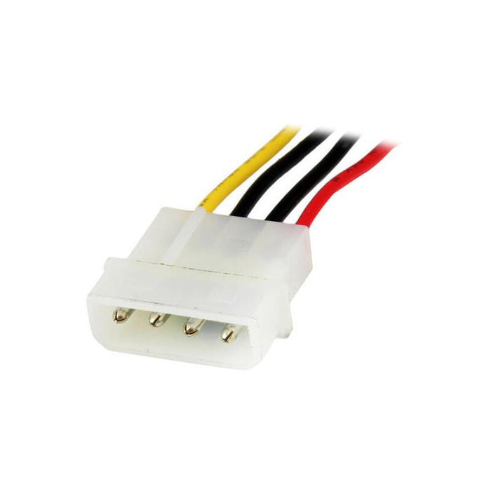 Startech Cable De Alimentacion Molex (Alargo) M/H 0.30m
