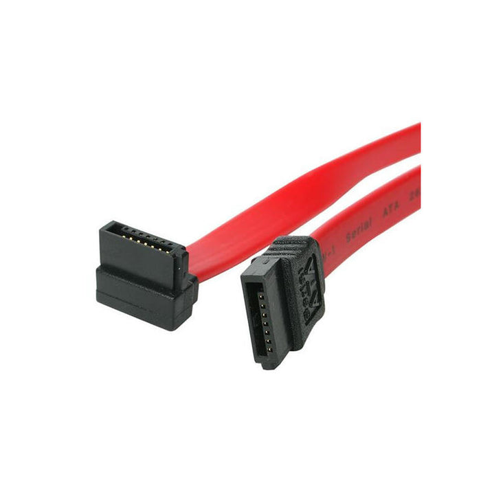 Startech Cable De Datos Sataiii Acodado 0,45m