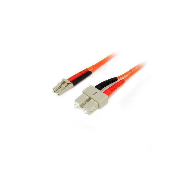 Startech Cable De Fibra Duplex Multimodo 50/125 1m Lc - Sc 50fiblcsc1