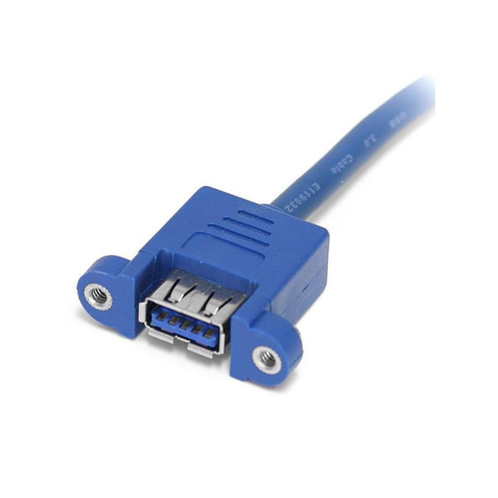 Startech Cable Extensor 50cm 2 Puertos Usb 3.0 Mon