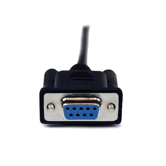 Startech Cable Serie Db9 Modem Nulo M/H 1m