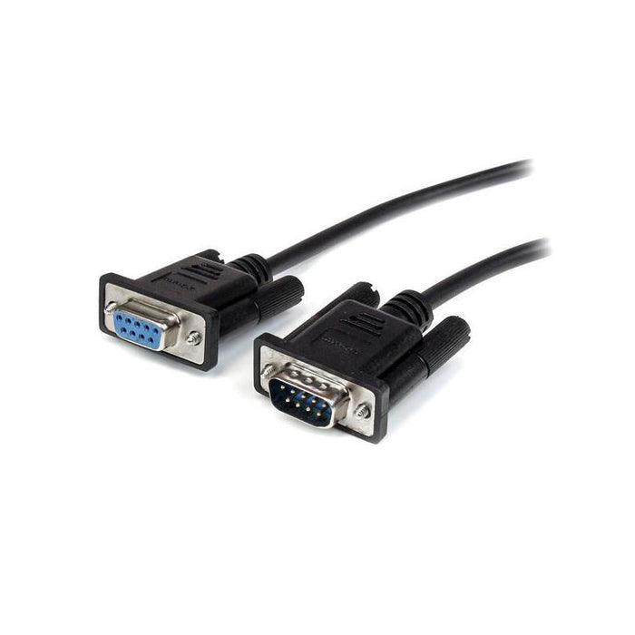 Startech Cable Serie Rs232 Db9 (Alargo) M/H 2m Negro Mxt1002mbk