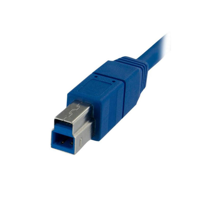 Startech Cable Usb 3.0 Tipo A/B (Impresora) 1m Azul Usb3sab1m