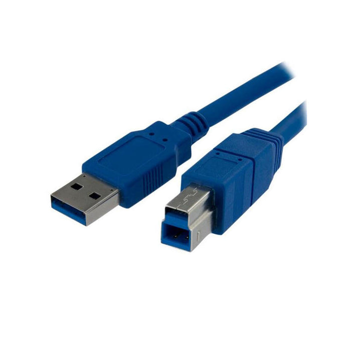 Startech Cable Usb 3.0 Tipo A/B (Impresora) 1m Azul Usb3sab1m