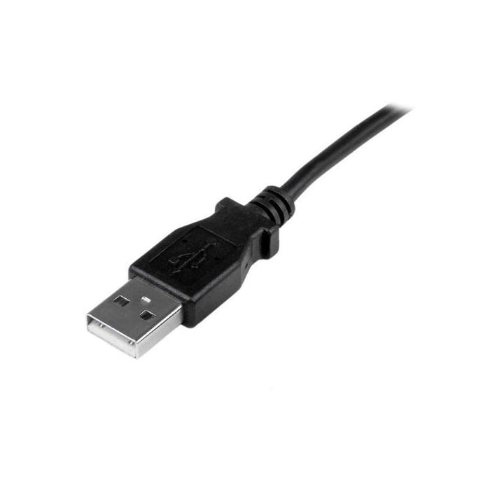 Startech Cable Usb A Mini Usb Acodado En Angulo Hacia Arriba 1m Negro Usbamb1mu