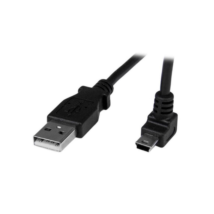 Startech Cable Usb A Mini Usb Acodado En Angulo Hacia Arriba 1m Negro Usbamb1mu