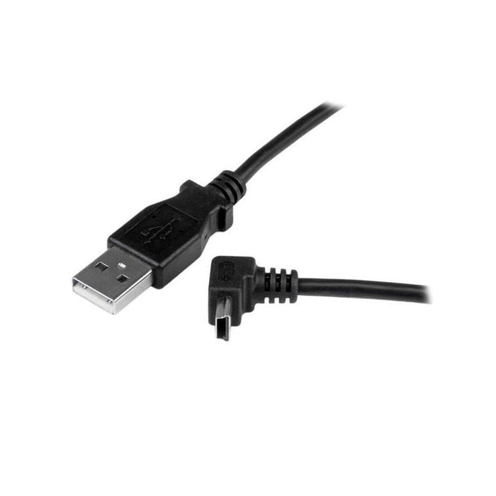 Startech Cable Usb A Mini Usb Acodado En Angulo Hacia Arriba 1m Negro Usbamb1mu