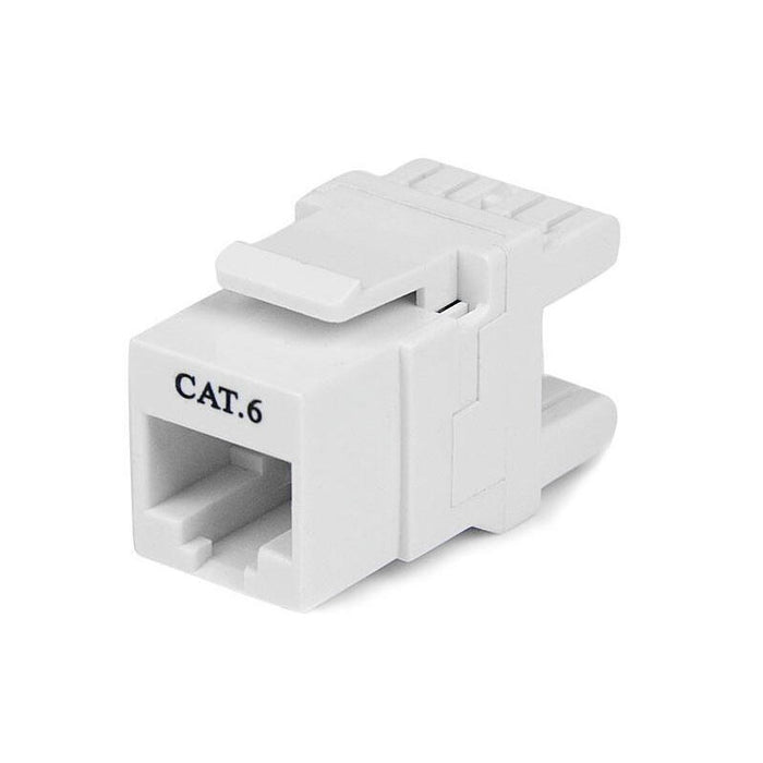 Startech Conector Modulo Keystone Rj45 Hembra Cat6 180âº Blanco