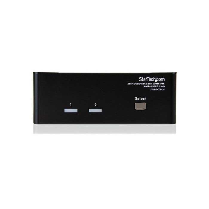 Startech Conmutador Switch Kvm 2 Puertos Doble Mon