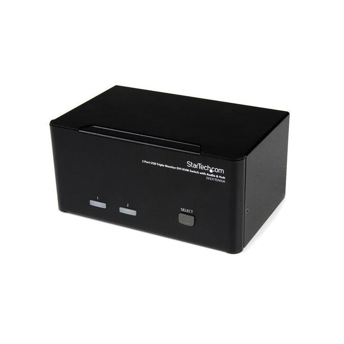 Startech Conmutador Switch Kvm 2 Puertos Video Dvi