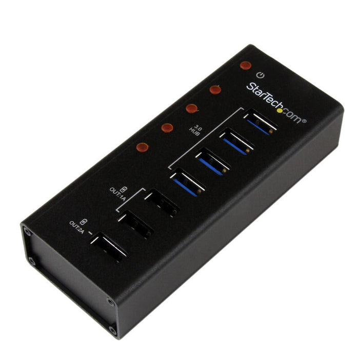 Startech Hub Concentrador Usb 3.0 4 Puertos Con 3