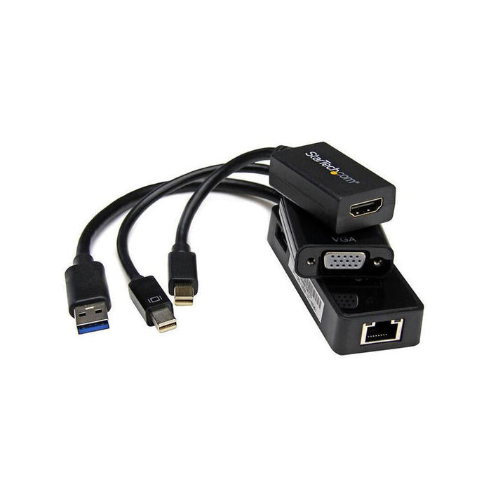 Startech Juego Adaptadores Hdmi, Vga Y Eth. Gigabi