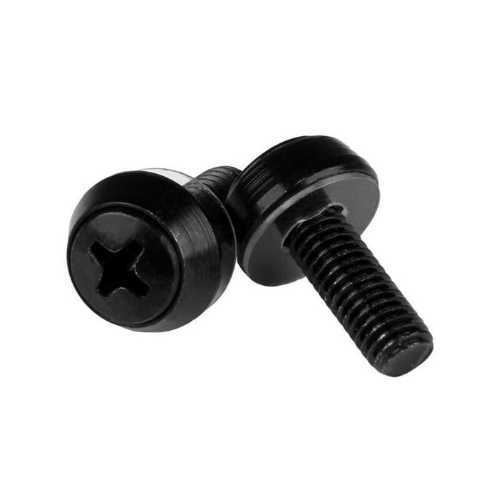 Startech Paquete 50 Tornillos M6x12mm Negro