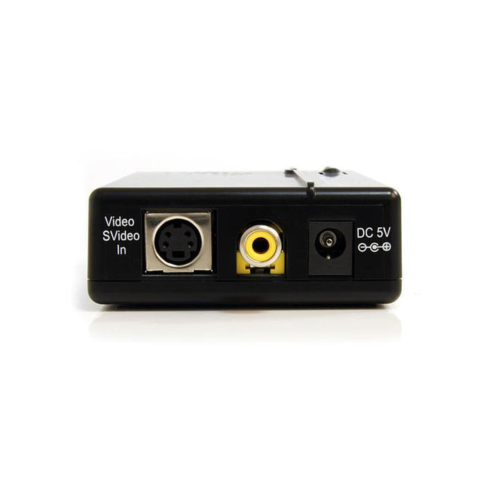 Startech.Com Adaptador Conversor De S-Video - Video Compuesto Y Por Componentes Rca A Vga