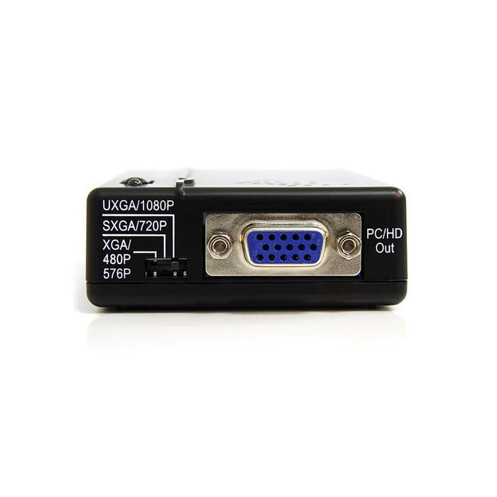 Startech.Com Adaptador Conversor De S-Video - Video Compuesto Y Por Componentes Rca A Vga