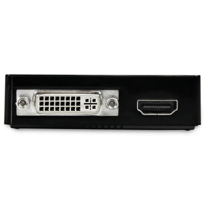 Startech.Com Adaptador De Vídeo Externo Usb 3.0 A Hdmi Y Dvi - Tarjeta Gráfica Externa Cable Dual Head - 2048x1152