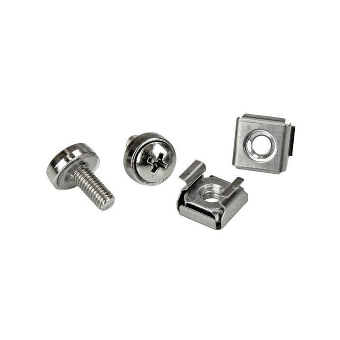 Startech.Com Paquete De 20 Tornillos M5 De 12mm Y Tuercas Jaula Para Armarios Rack - Con Herramienta De Instalación