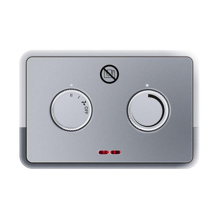 Steba Kh 4 Calefactor  Ventilador Eléctrico Interior Plata, Blanco 1800 W