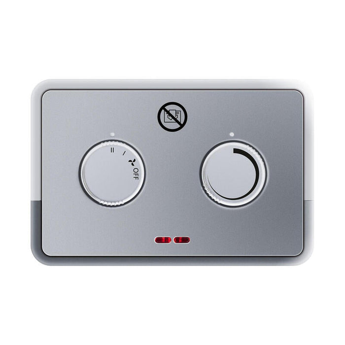 Steba Kh 4 Calefactor  Ventilador Eléctrico Interior Plata, Blanco 1800 W