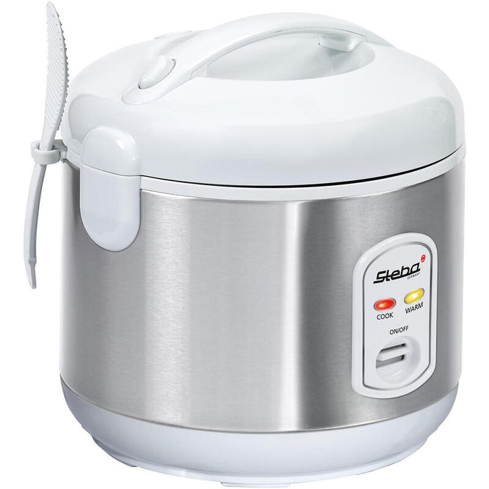 Olla Arrocera Steba Rk 2 Acero Inoxidable/Blanco, 700 W, 3,5 Litros 050200