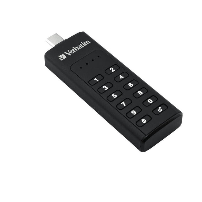 Stick 32gb Usb 3.2 Verbatim Keypad Secure Negro