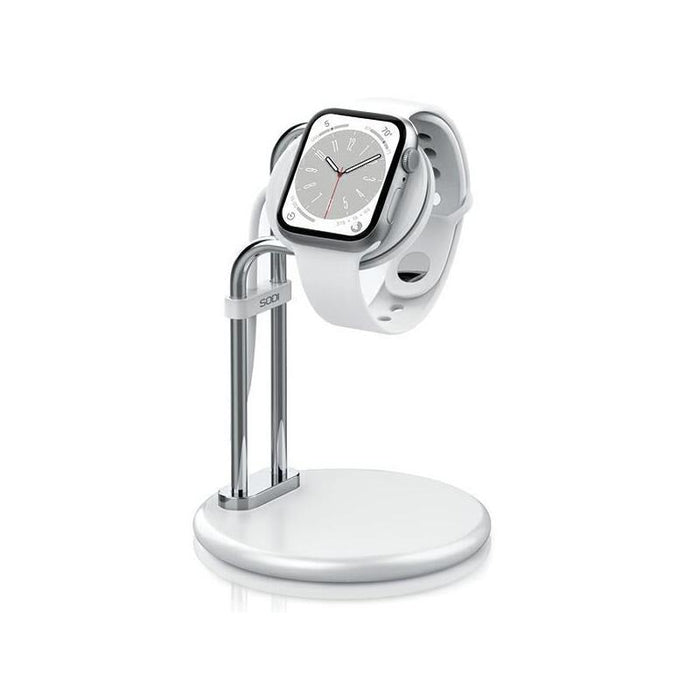 Stojak Do Apple Watch Saw-300 Ladowanie Srebrny